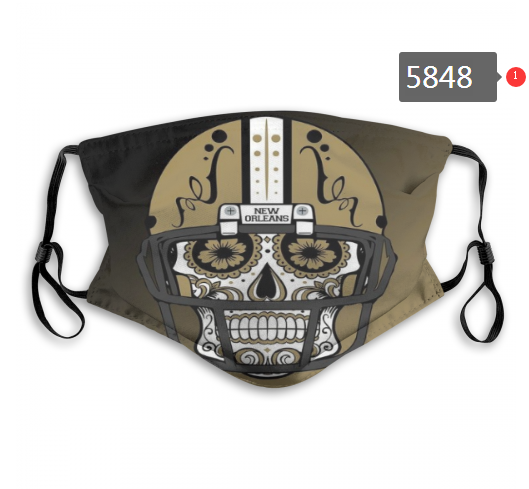 2020 NFL New Orleans Saints #3 Dust mask with filter